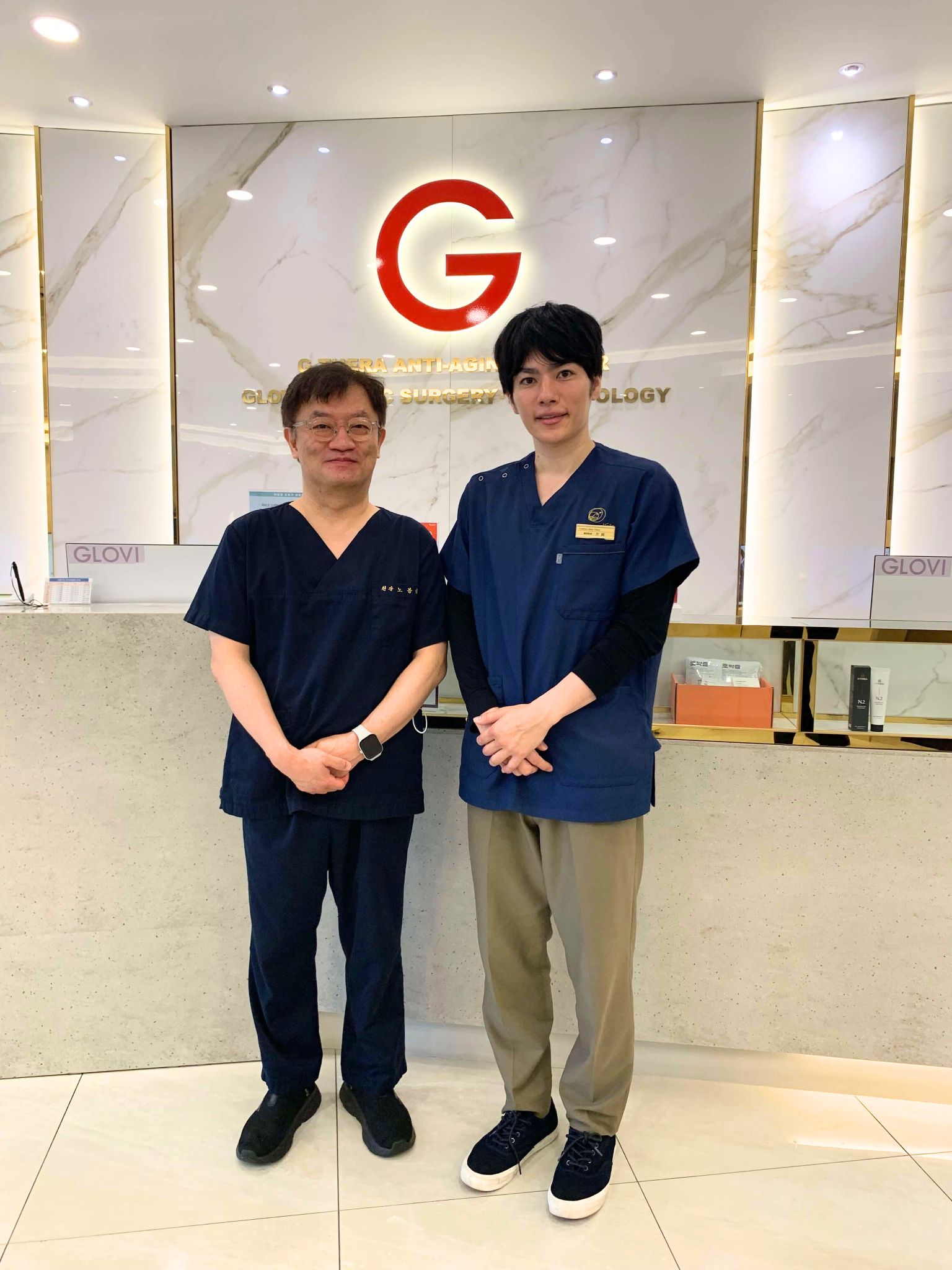 韓国研修(Grovi Clinic)訪問時の写真