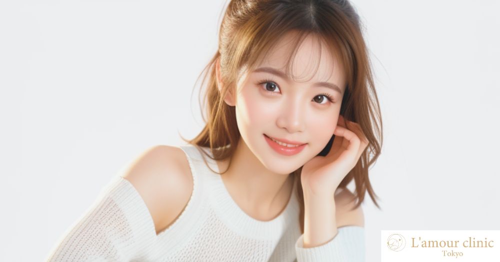 L’amour Clinic Tokyoの切らない眼瞼下垂の症例